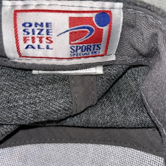 Miami Hurricanes men’s grey and black wool blend adjustable baseball hat O/S - Picture 5 of 7